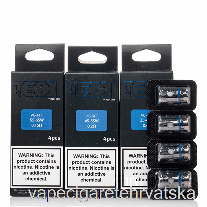 Vape Cigarete Vaperz Cloud Vc Tech Zamjenske Zavojnice 0.8ohm Vc Tech Zavojnice